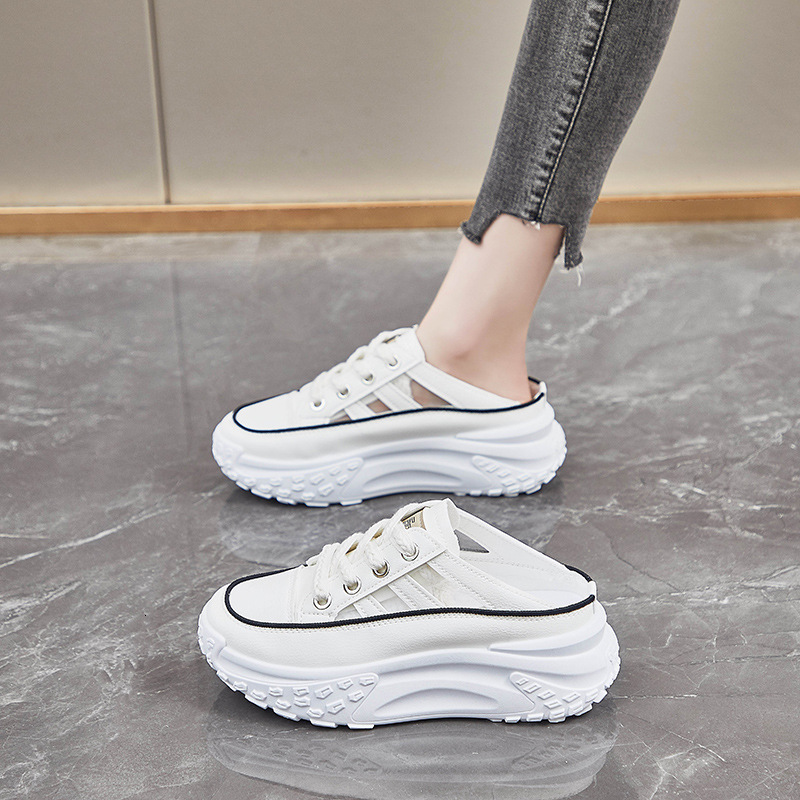 Ddmysports Shoes With Cushioning Feel Pregnant Women S Clogs Summer Outdoor Closed Toe Sandals Comfortable Hollow White Sneakers Outdoor Shoes