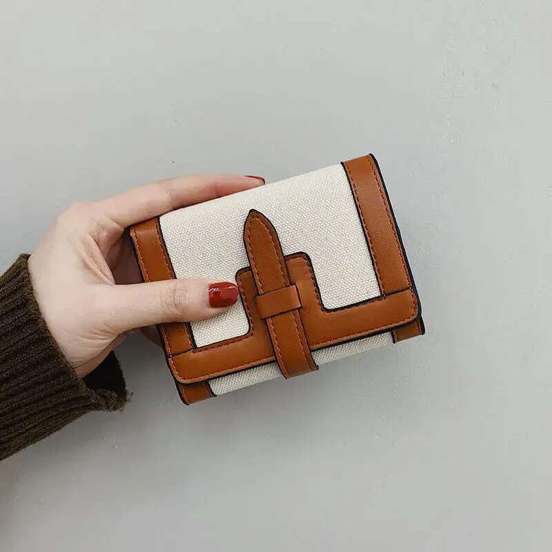 Designer Bag Luxury Bag Shoulder Free Shipping Wallets Square Wallet Canvas Multiple Card Slots Large Capacity Handbag