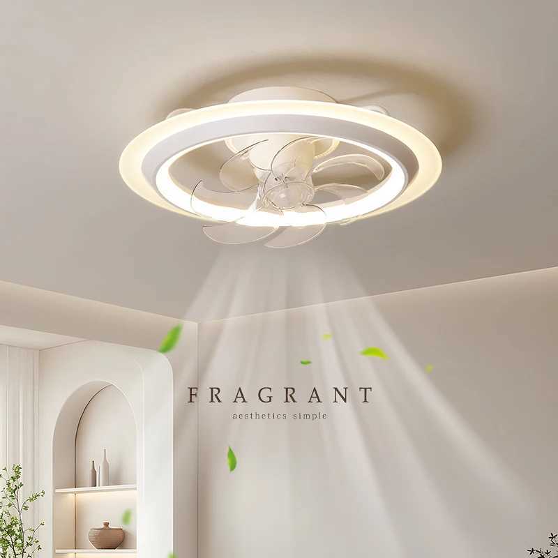 Minimalist Ceiling Fan Light Bedroom Light Modern Simple Quiet Restaurant Full Spectrum Eye Protection Lamp Ceiling LightXJ2500613