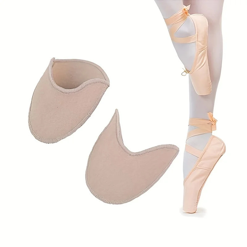 Multi-purpose Toe Pad Non-slip Toe Half Socks-relieving the Pain Point of Forefoot Protecting Shoes Ballet Slippers 250613