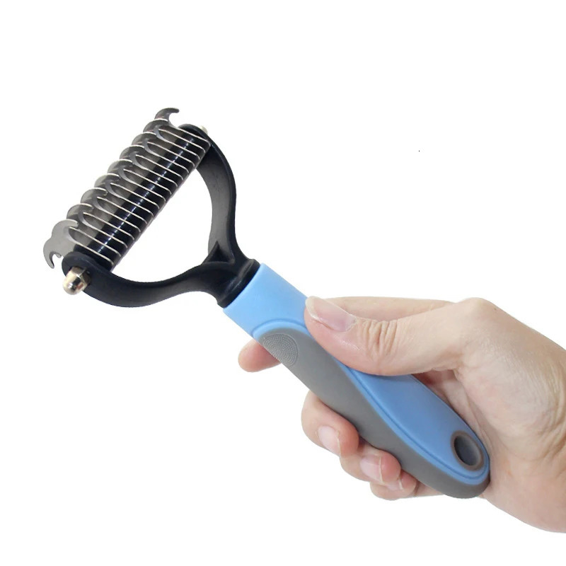 Pet Cat Hair Removal Comb Brush Dog Grooming Shedding Tools Puppy Hair Shedding Trimmer Pet Fur Trimming Dematting Deshedd Combs 250614