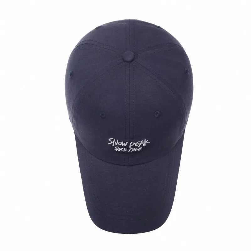 Best-selling Snow Peak Since 1958 Embroidered Baseball Cap A Blend of Heritage and Style! W250614