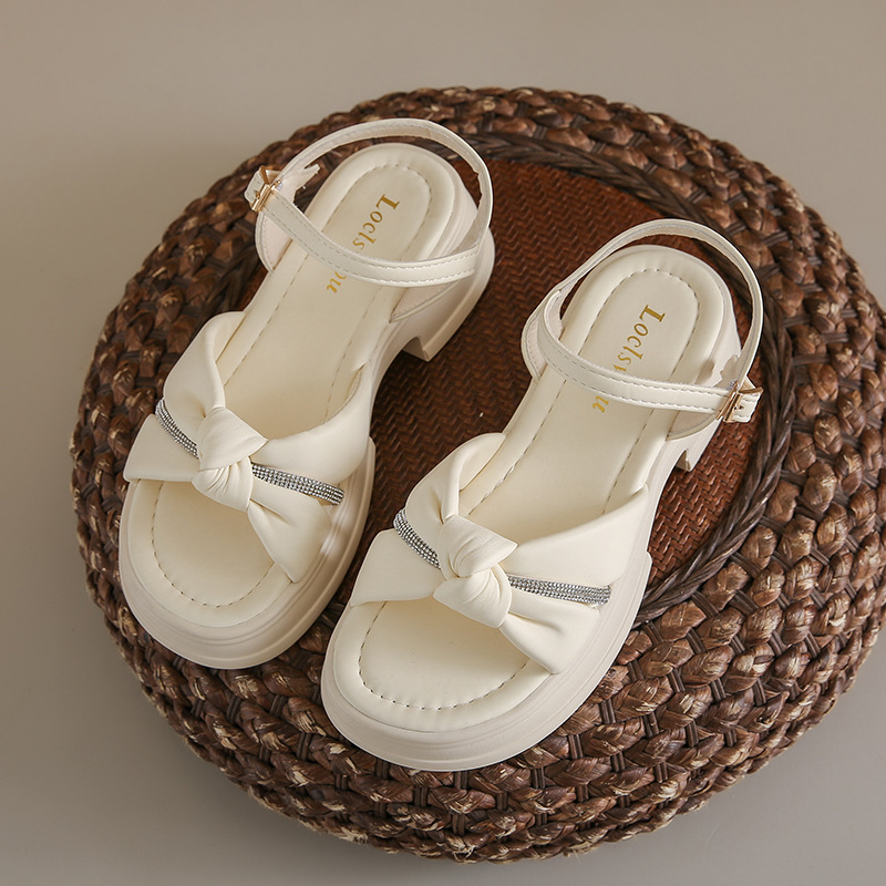 Ddmyoutdoor Thick Sole Roman Women With Skirts Summer New French Chunky Heel Beach Sandals For Fairy Style Outdoor Shoes