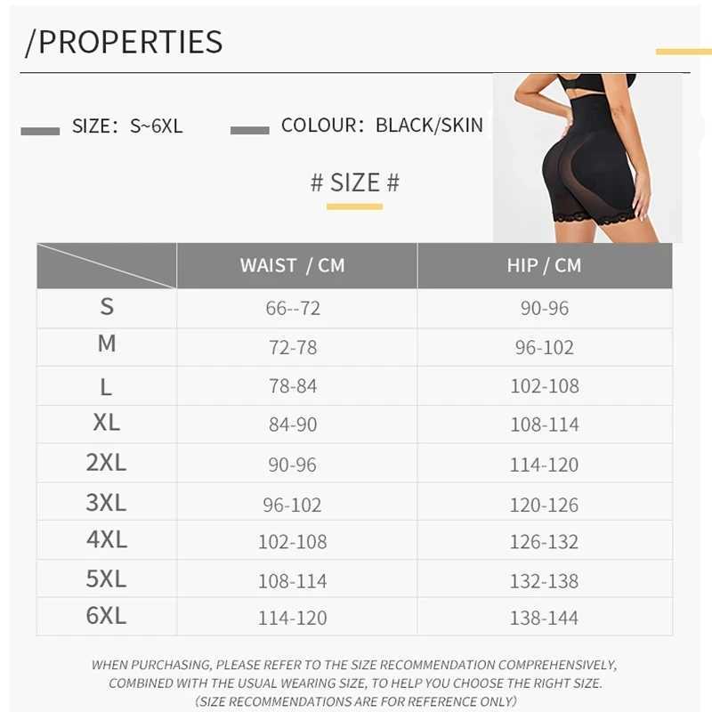 AfruliA Padded Hip Enhancer Butt Lifter Shapewear Waist Body Shaper Underwear Control Panties Fake Buttock Sexy Lingerie XJ250614