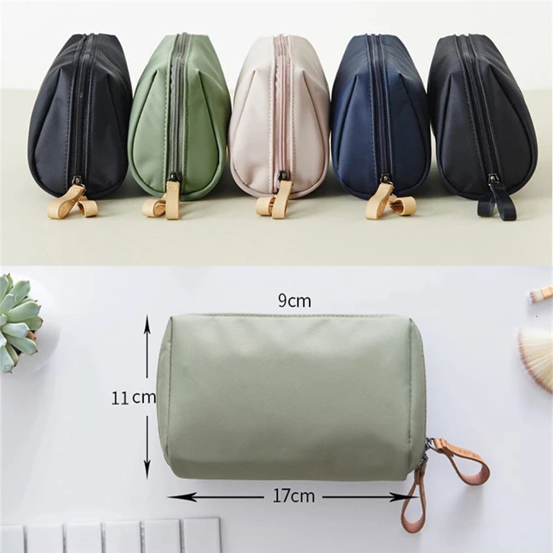 Large Capacity Makeup Bag Multiple Colors Dacron Travel Storage Partitioned Cosmetic Pouch Handbag Lipstick Pack 250614