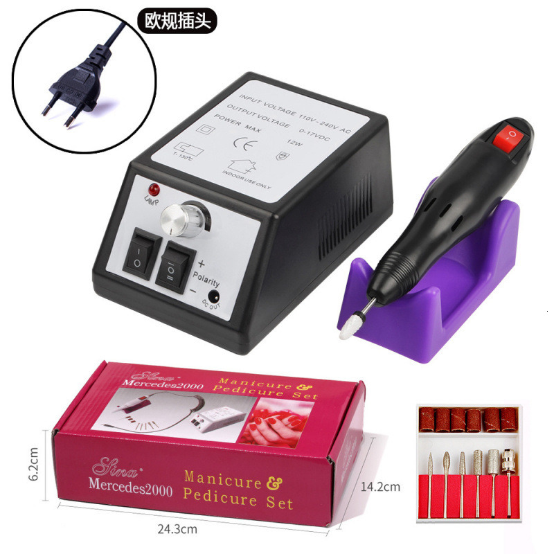 LINMANDA Professional Manicure Drill Machine Set Nail Files Drill Bits Gel Polish Remover Tools Low Noise Cutters Nail File Kit