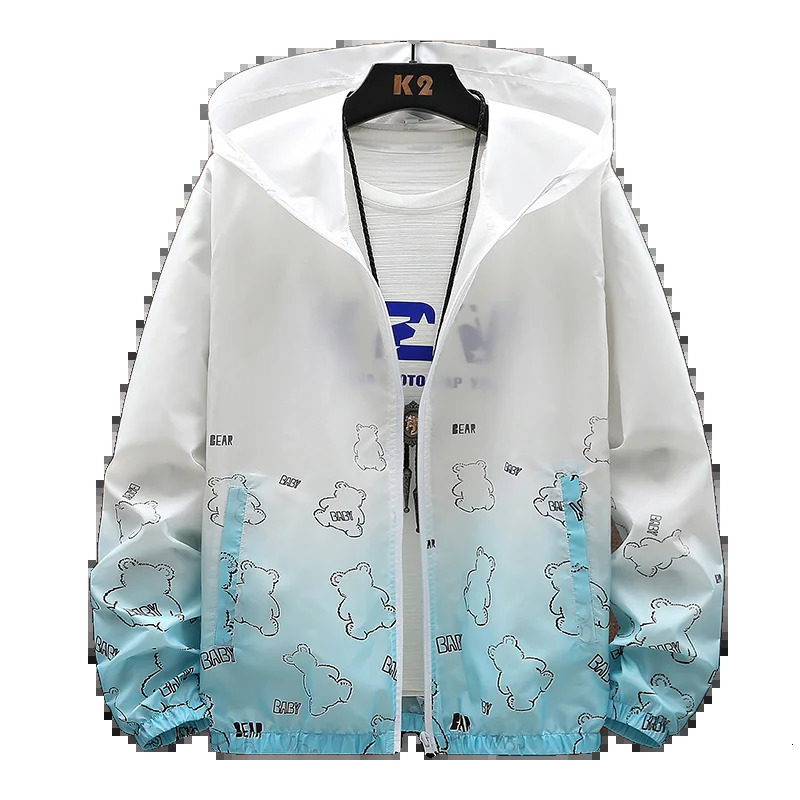 Outdoor Mens Thin Jacket Sunscreen Summer Casual Windproof Breathable Highquality Jacket 250614