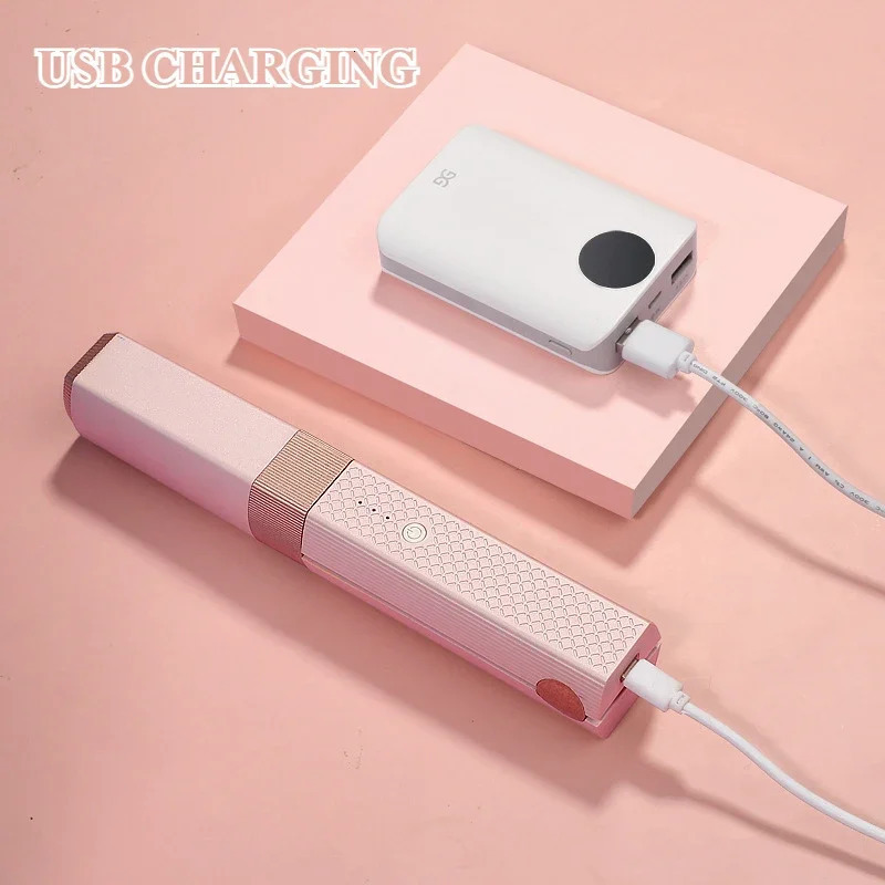 Dual-Purpose Hair Straightener And Curling Iron Splint Portable No Hair Damage Straight Curling Hair Styling Tool 250611