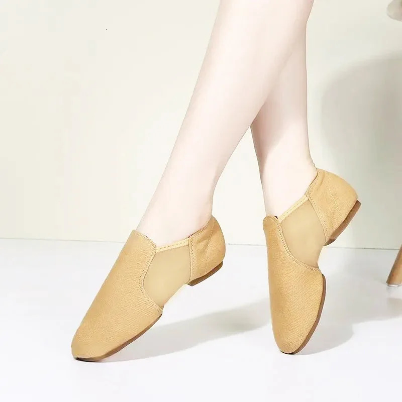 Stretch Jazz Salsa Dance Shoes For Women Men Girls Latin Yoga Ballet Teacher Dance Sneakers Sandal Outdoor Sports Excercise Shoe 250613