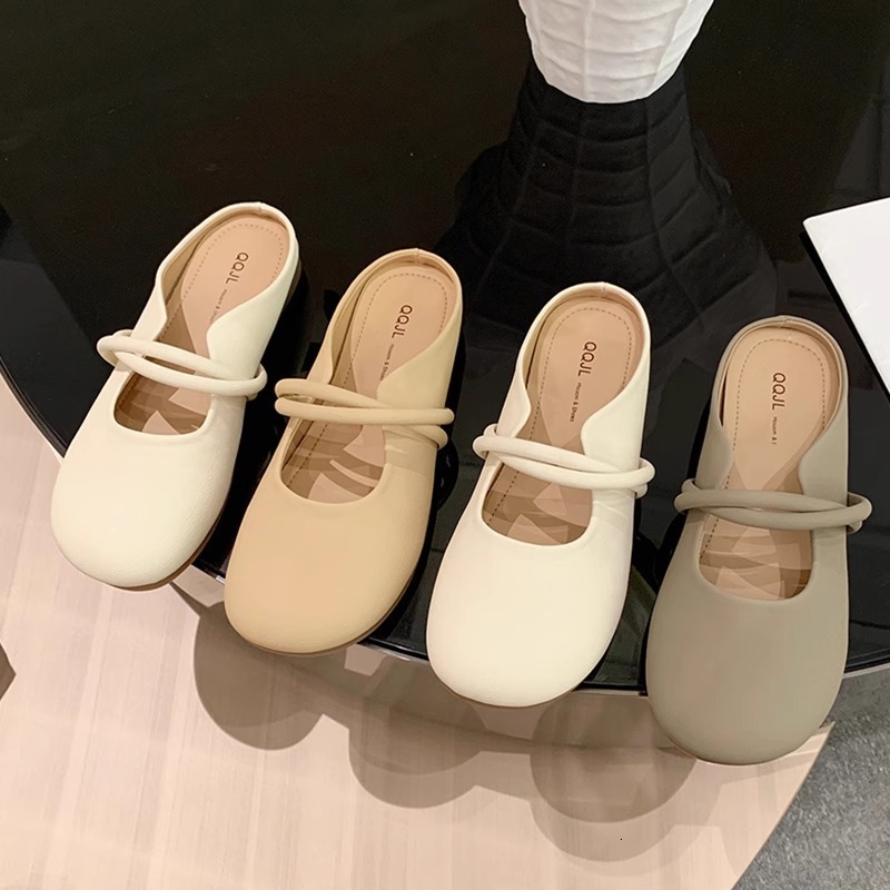 Ddmysports Gentle Fairy Style Soft Sole Women S Summer New Bowknot Flat Loafers Comfortable Shallow Mouth Grandma Shoes Outdoor Shoes