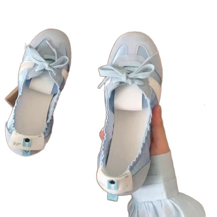 Ddmysports New Spring German Training For Women Versatile Flat Sports Casual Shoes Ins Trend Soft Sole White Sneakers Outdoor Shoes