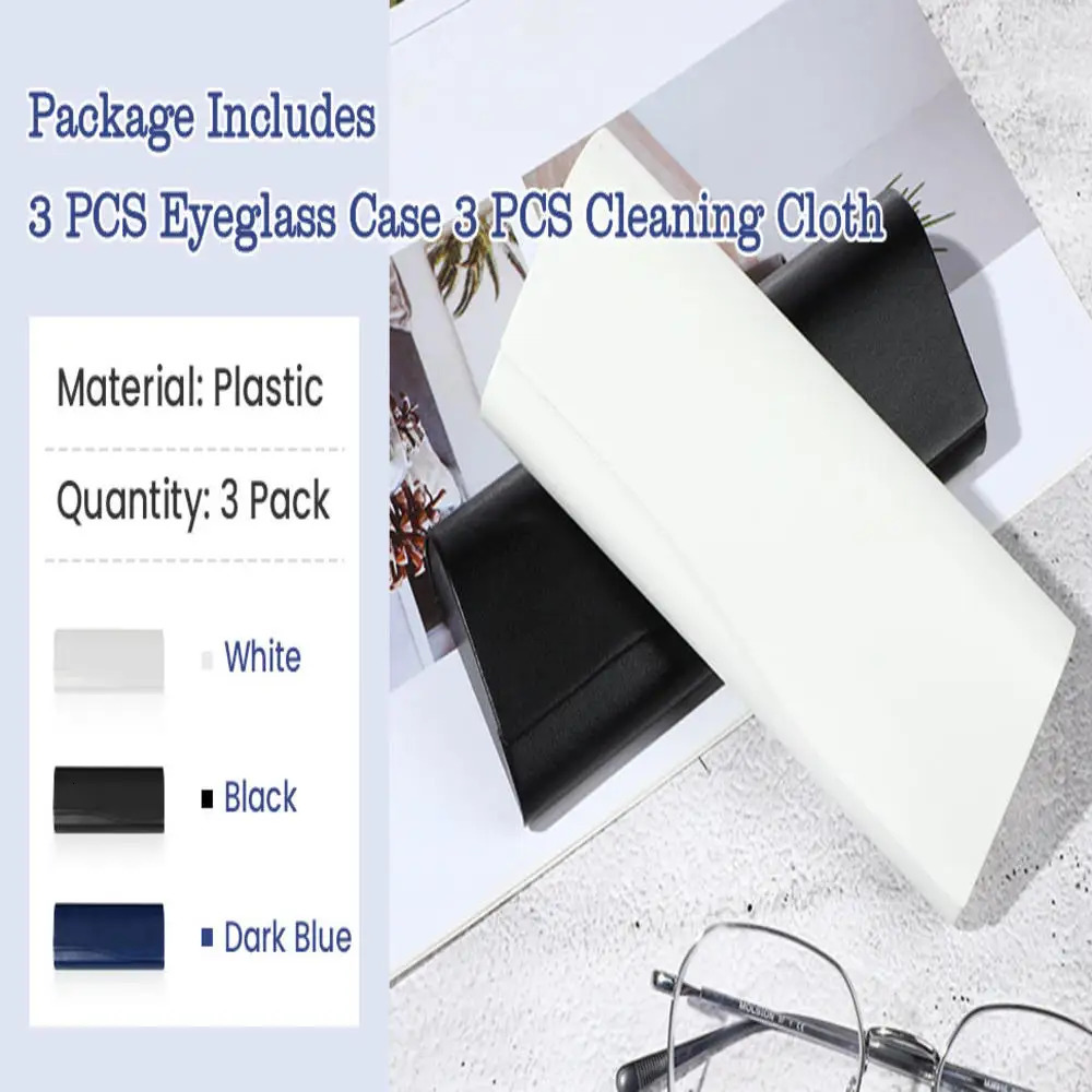 Flap Glasses Case Anti-pressure Dustproof Glasses Box For Bedroom 250610