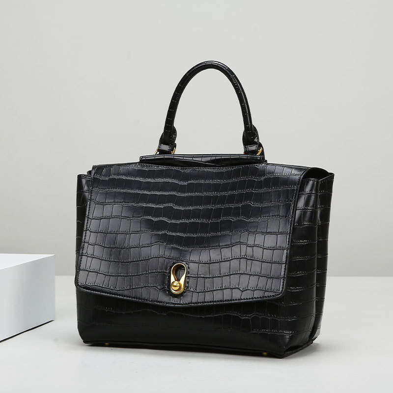 Handbag Fashion Stone Pattern For Women Hot Selling Shoulder Large Capacity Simple Commuter Tote Bag