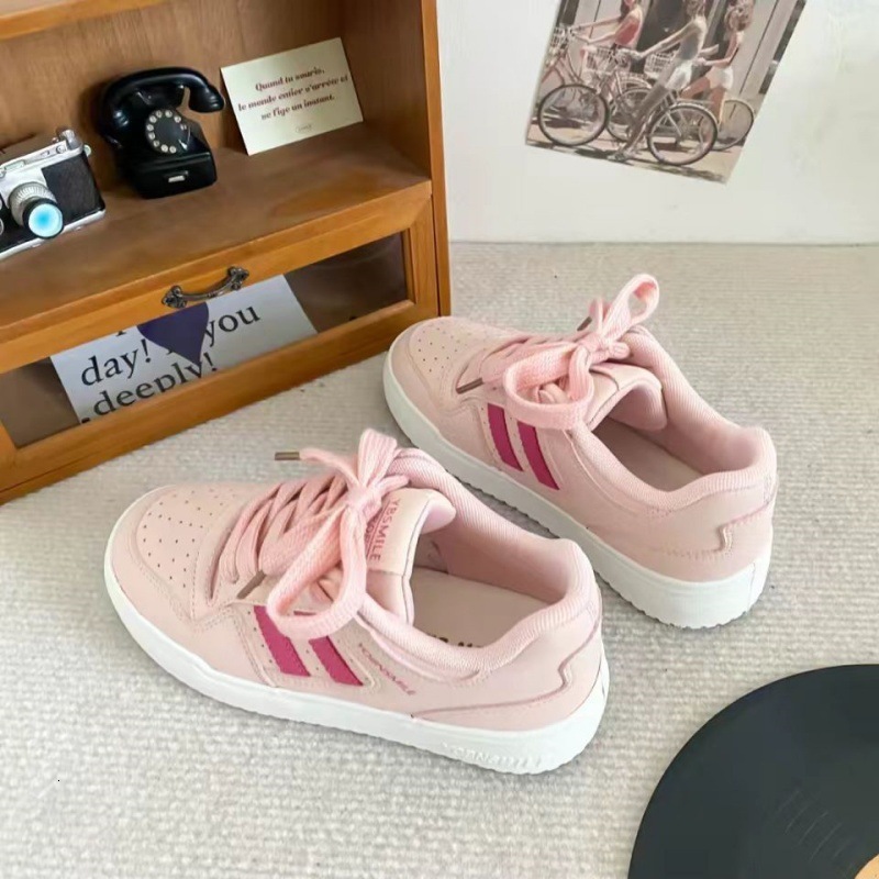 Ddmysports New Spring And Autumn Versatile White Sneakers Women To Match Skirts Casual For Junior High School Students Ins Trendy Shoes Outdoor Shoes