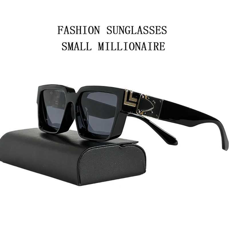 New Luxury Men Sunglasses Square Oversized Trending Glasses Designer Oculos Vintage Sunglasses Gafas De Sol Dropshipping Lenses Z250614