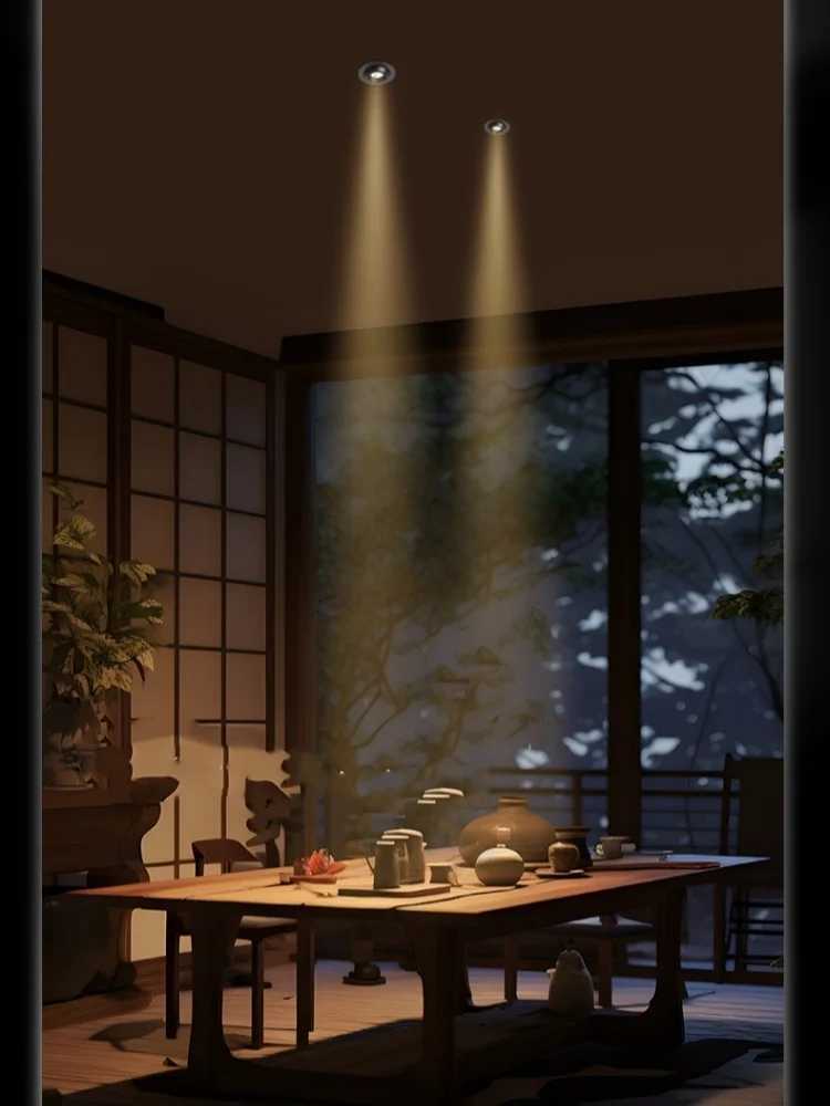 Small Angle spotlight A light beam 5 ultra-thin small spotlight can be adjusted embedded super spotlight mini small spotlightXJ2500613