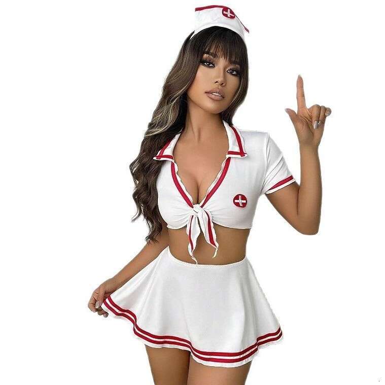 Sexy Lingerie Porn Suits S XL Sexy Lingerie COS Female Outfit Game Uniform Role Play Little Nurse Costume Spell Lingerie