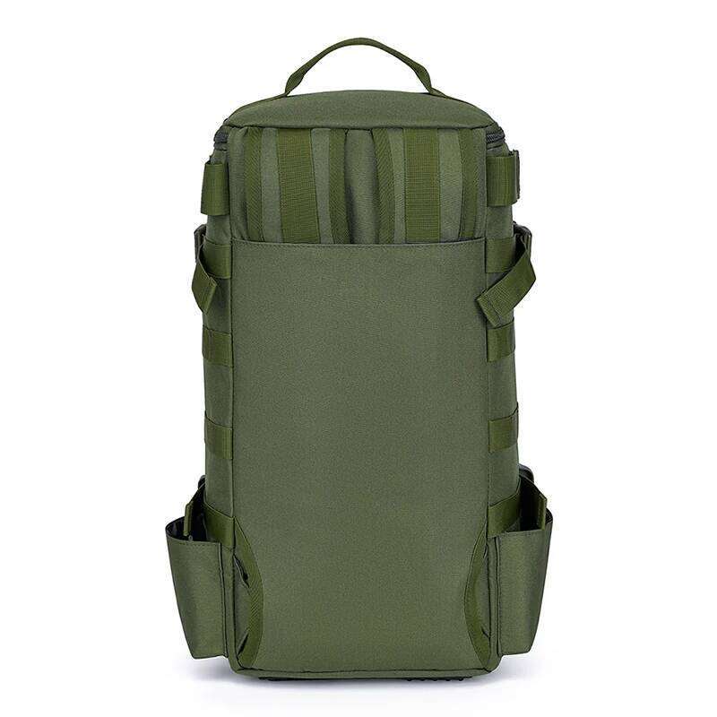 Waterproof Multi-Pocket Fishing Backpack W/ Tackle Storage, Mountable Slings, Large Unisex Duffel For Hiking, Camping, Mountaine