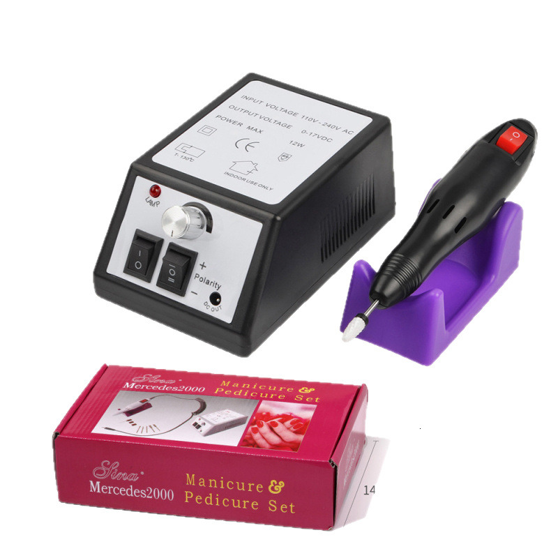 LINMANDA Professional Manicure Drill Machine Set Nail Files Drill Bits Gel Polish Remover Tools Low Noise Cutters Nail File Kit