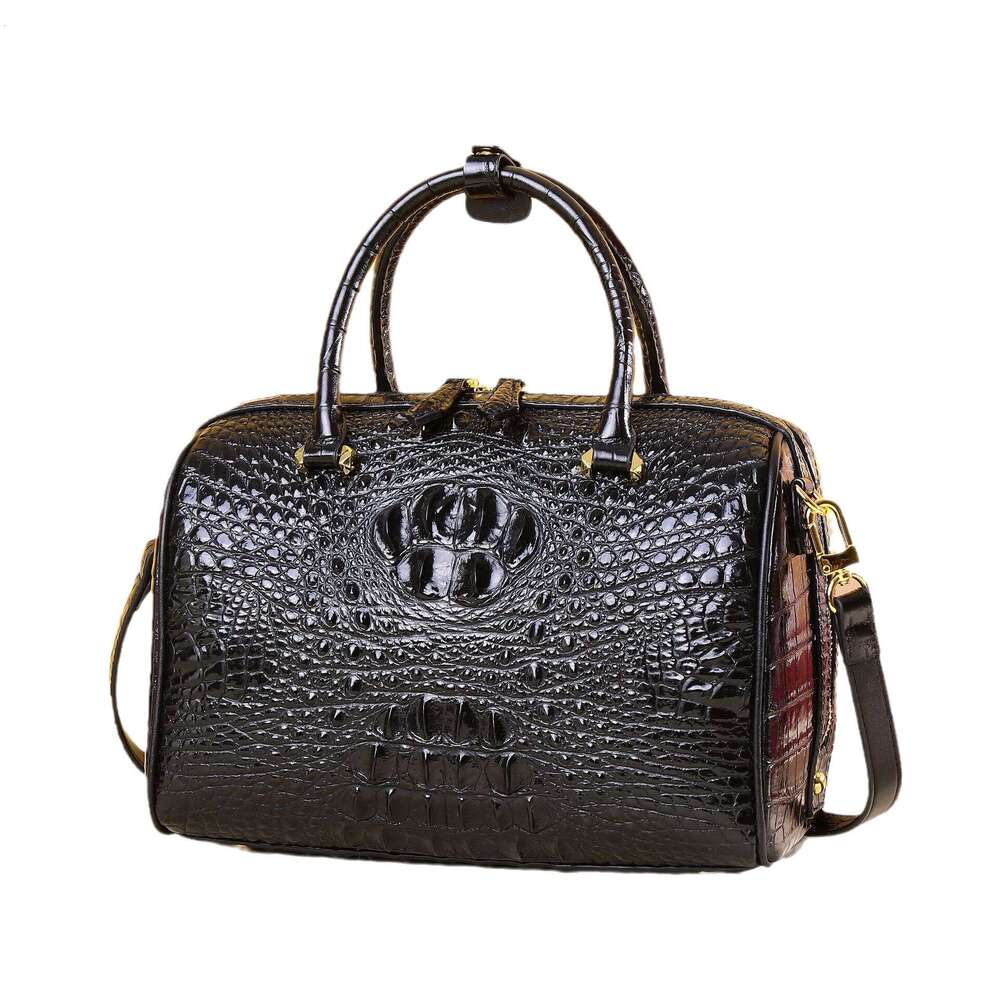 Women's Crocodile Skull Pattern High-end Ladies Handbag Fashion Classic Pillow Single Shoulder Crossbody Bag