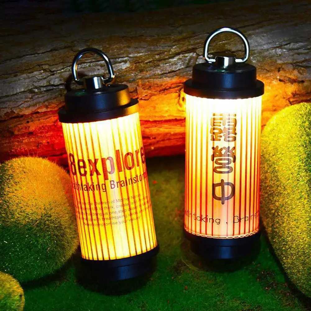 Camping Light Multi-function Light Super Bright Rechargeable Camping Lantern with High Lumens LED Lamp Waterproof for Outdoor W250613
