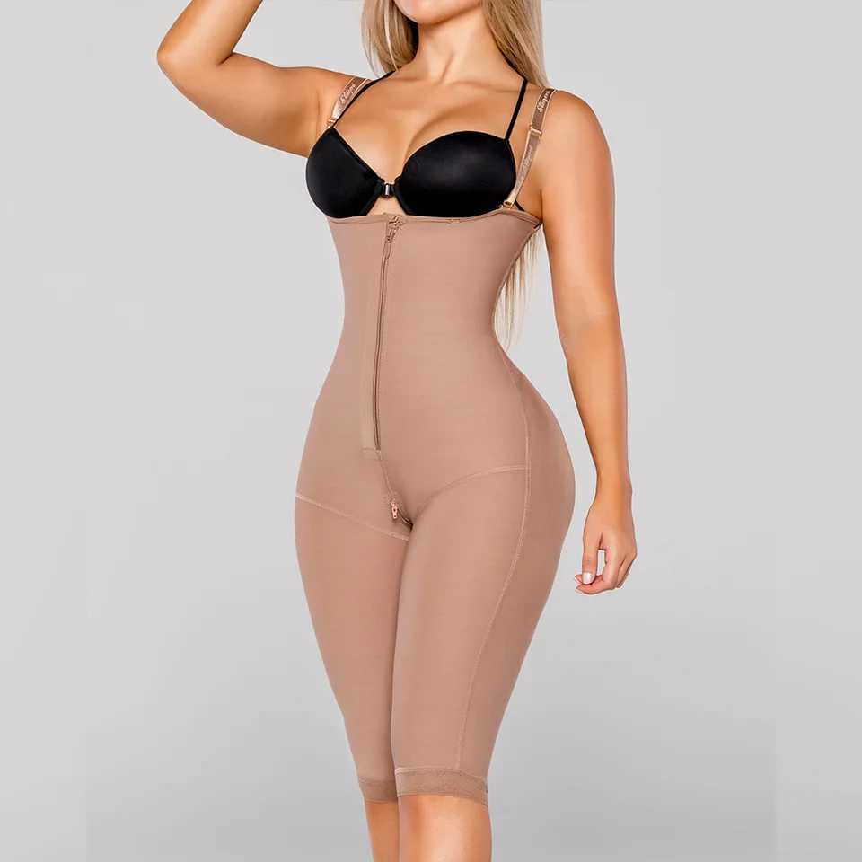 Fajas Colombian Original Postpartum Reducers Body Shaper Corset High Compression Waist Post-Surgical Use Slimming Sheath XJ250614