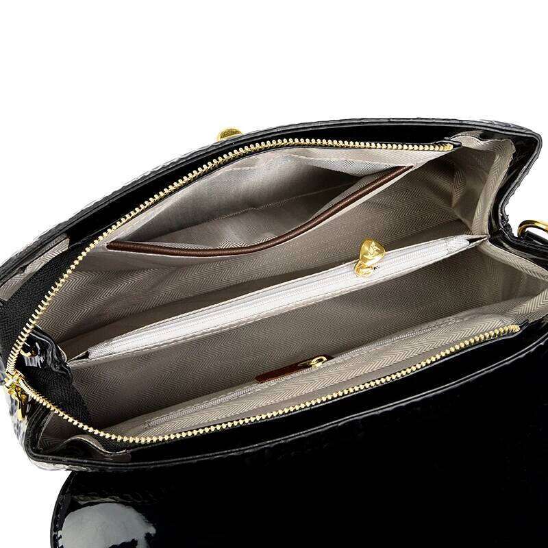 Handbag Alligator Designer PU Patent Leather Crossbody For Women Tote Fashion Ladies Messenger Shoulder Bag Bolsa