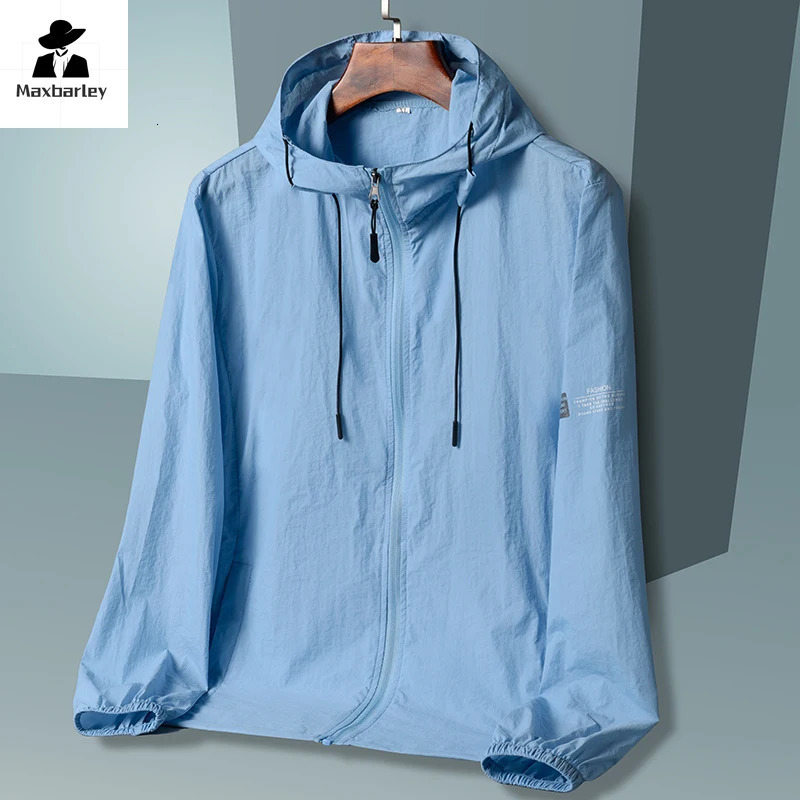 Summer UV Hooded Jacket Men Women Waterproof Sun Protection Clothing Fishing Hunting Clothes Quick Dry Skin Windbreaker 250614
