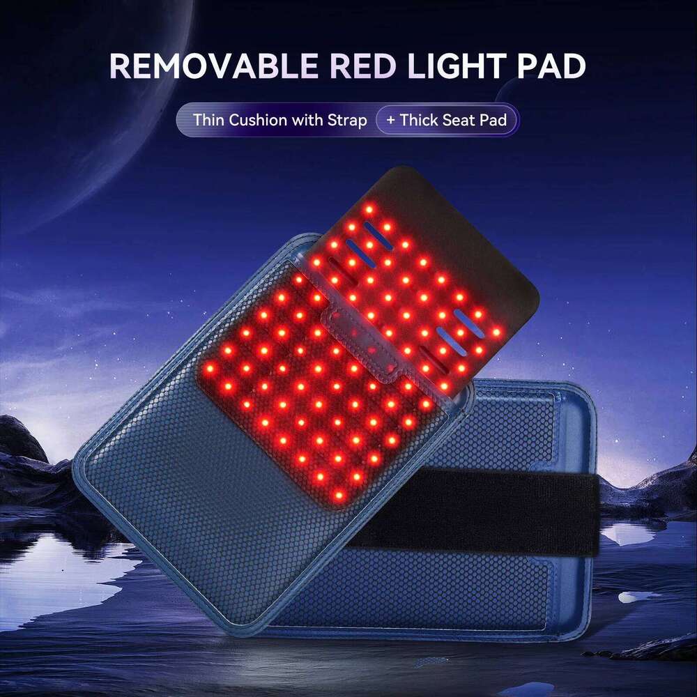 80Pcs LED Light Therapy Pad Detachable 3000Mah Battery Portable Pain Relief For Arthritis Back Neck Shoulder Muscle