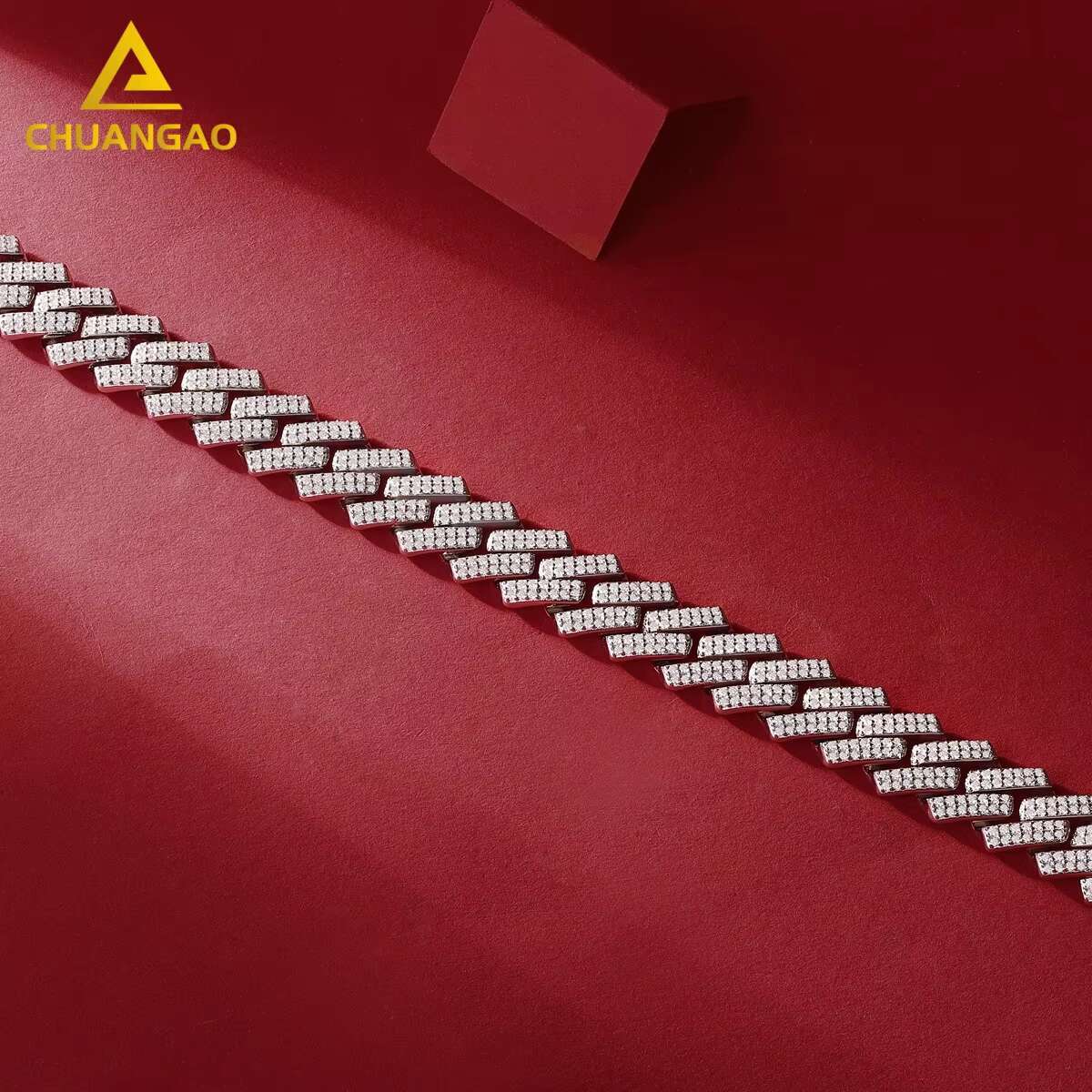 925 Charm Bracelet Silver Moissanite Tennis Bracelet Pass Diamond Tester Jewelry