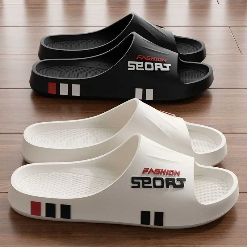 Sports slippers for women summer new style summer outerwear thick soled comfortable cool slippers for men Z250614