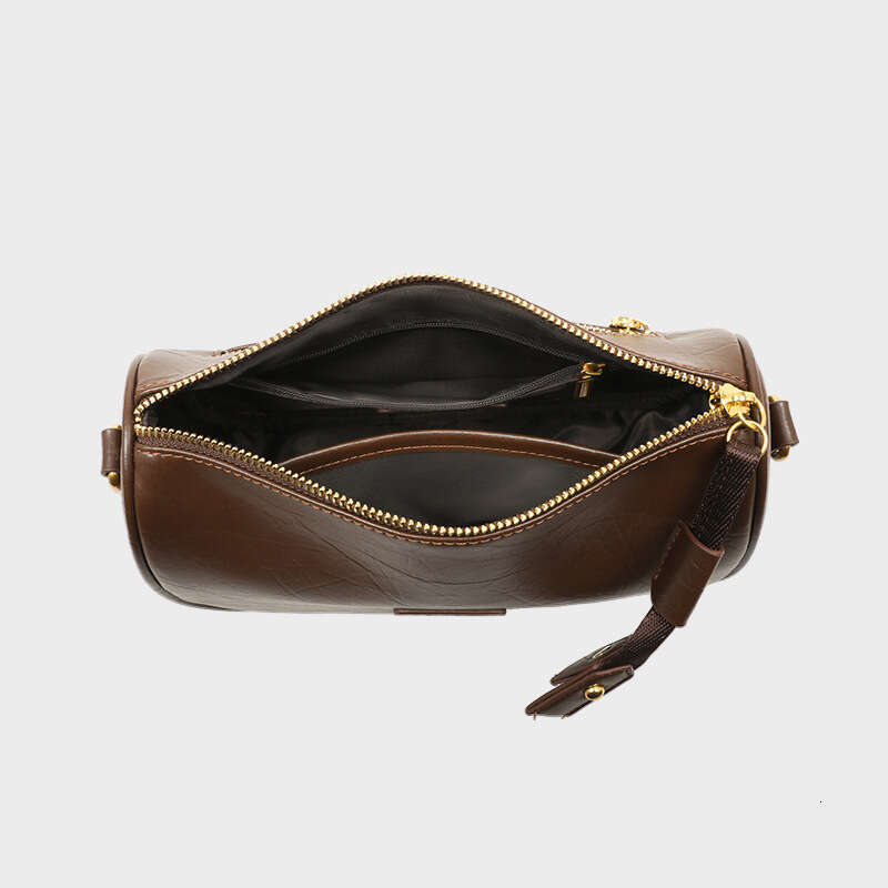 Women S Summer New Crossbody Genuine Leather Commuter High End Shoulder Pillow Bag Handbag