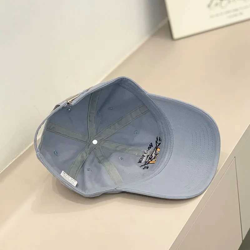 Baseball Cap Women Men Cat Fish Embroidery Snapback Hats For Women Dad Hat Female Couple Sunshade Outdoor Street Soft Top New W250614