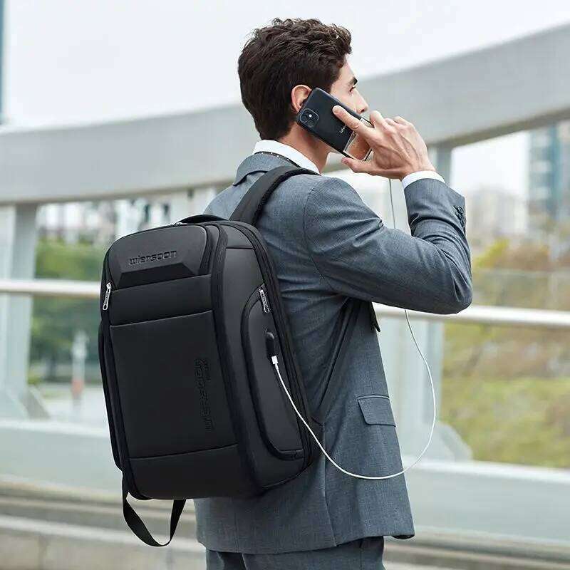 35 L For Men Waterproof Backpack Large Capacity Business Trip Multifunctional Password Anti-Theft Laptop Bag