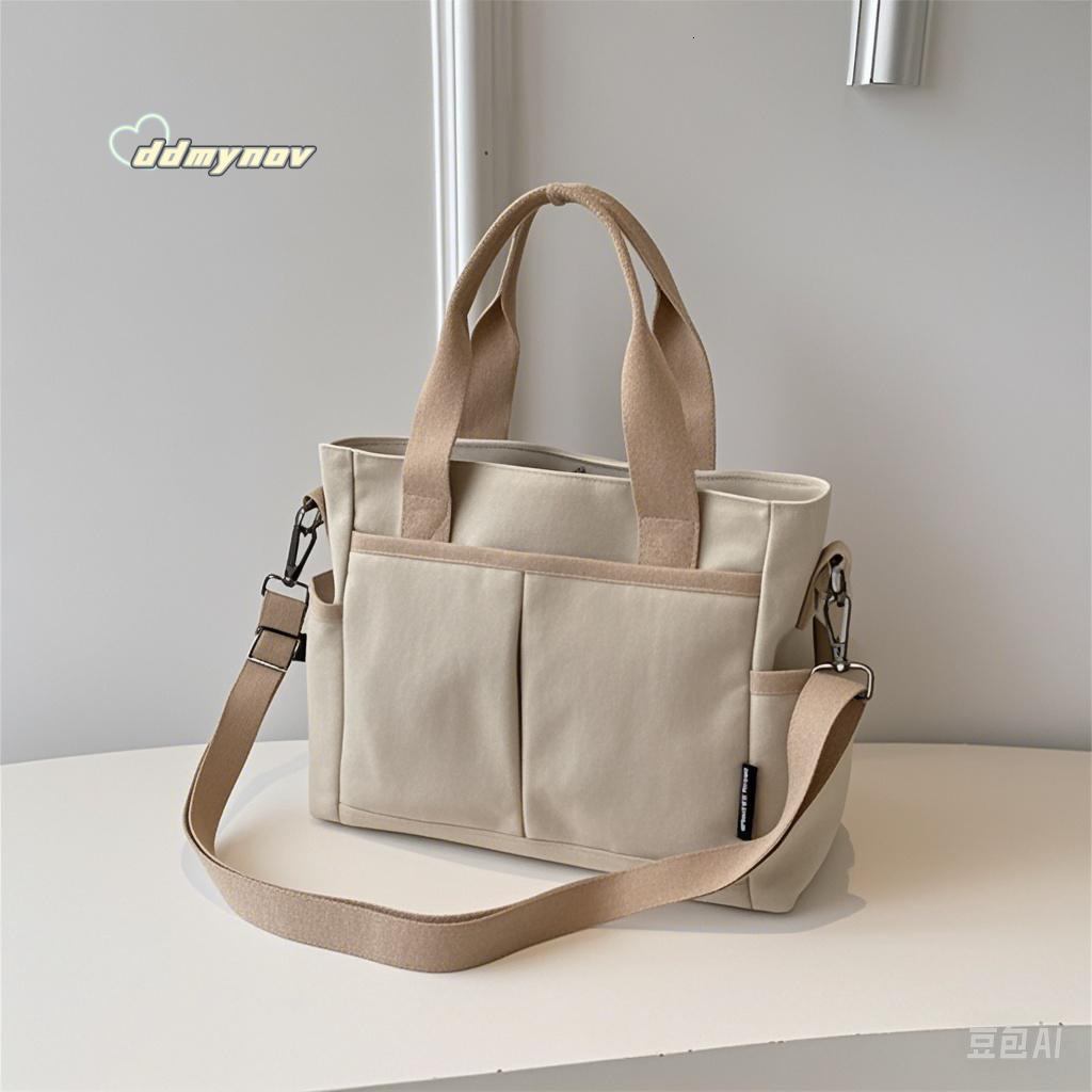 New Crossbody Women, Artistic Shoulder Canvas Bag, Student Commuter Casual Portable Tote Bag for Women ddmynov