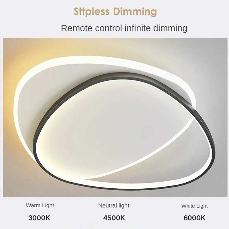 Creative Designer LED Ceiling Light Lustre Home Decor Bedroom Lamp Nordic Modern Remote Control Living Room Ceiling Pendant Lamp XJ2500613