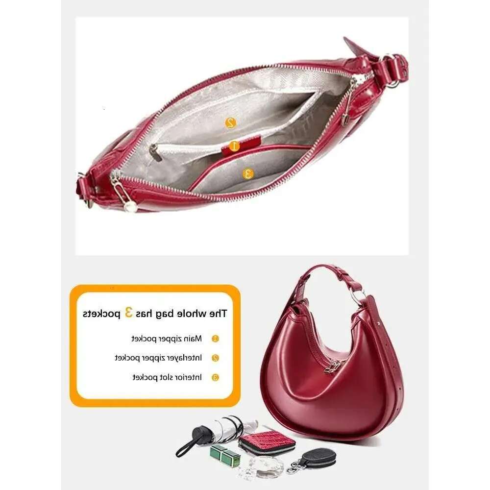 Designer Handbags Women S Genuine Leather Shoulder Bag Hot Versatile Crossbody Hobo Handbag Perfect Birthday Gift Free shipping