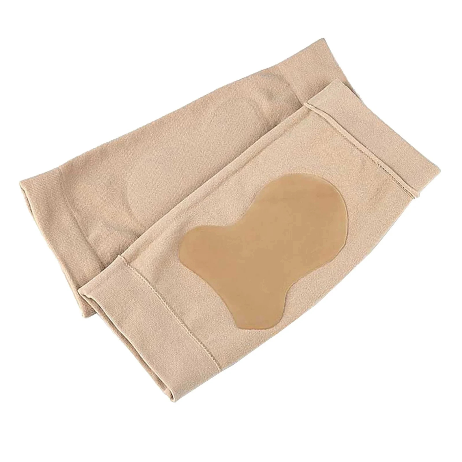 One Pair Padded Skate Socks for Lace Bite Protection For Heel Pain Relief Silicone Heel Protectors 250613