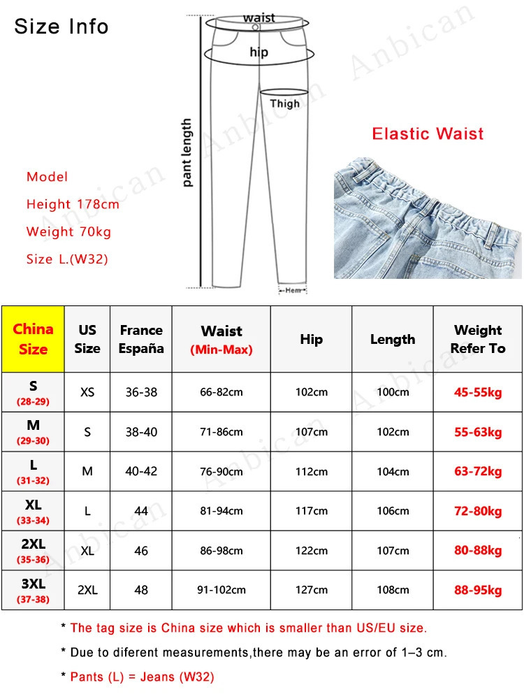 Mens Straight Jeans Korean Fashion Elastic Banded Wide Leg Blue Denim Pants Casual Baggy Jeans Trousers 250529