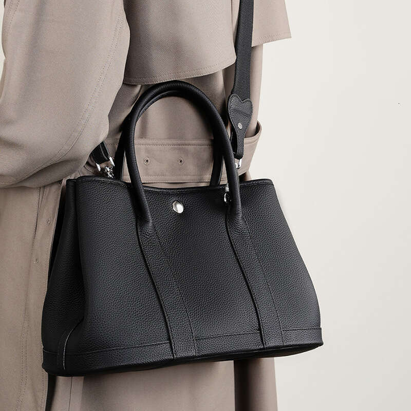 Designer Bag New Genuine Leather Women S Single Shoulder Crossbody Tote Versatile Garden Handbag Large Shopping Bucket Bag
