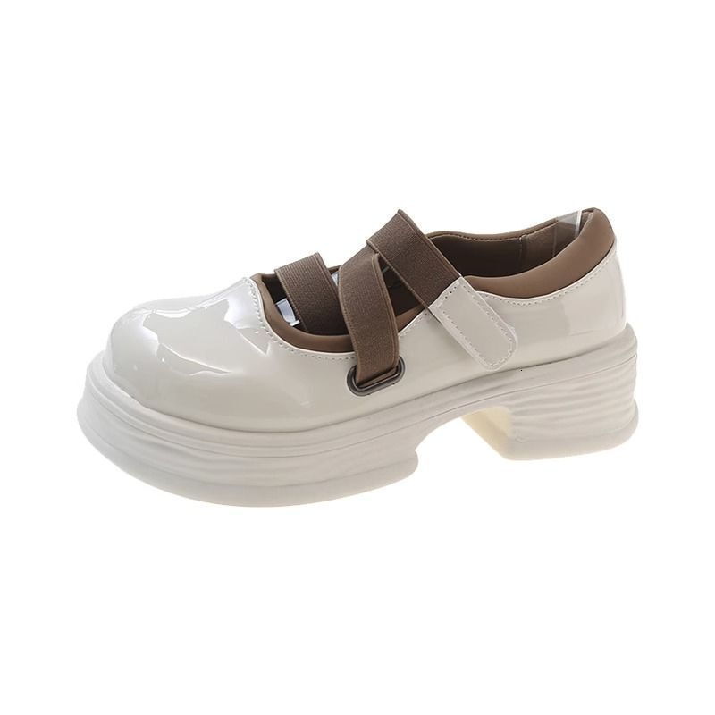 Ddmysports British Style Mary Jane Leather For Women To Match Dresses JK Shoes Summer New Model Outdoor Shoes