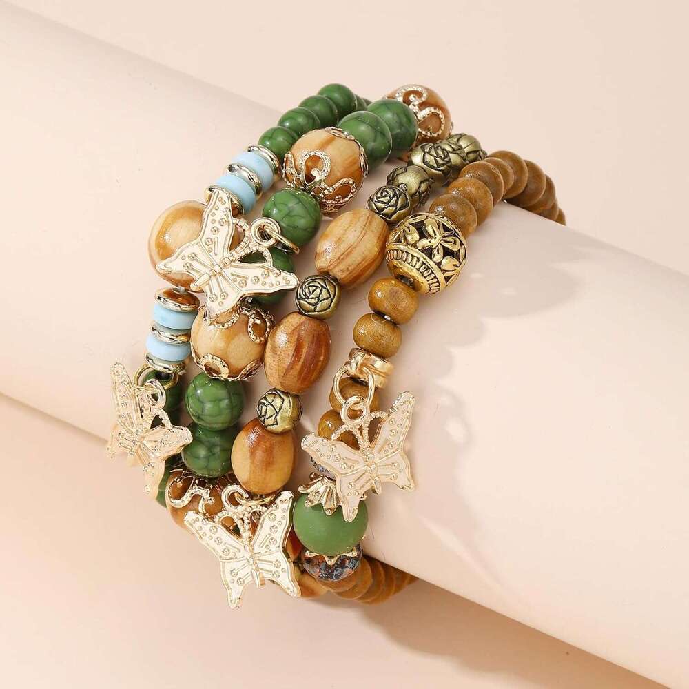 Beaded Bracelets for Women Trendy Stacks Boho Bead Bracelet Pack Friendship Jewelry
