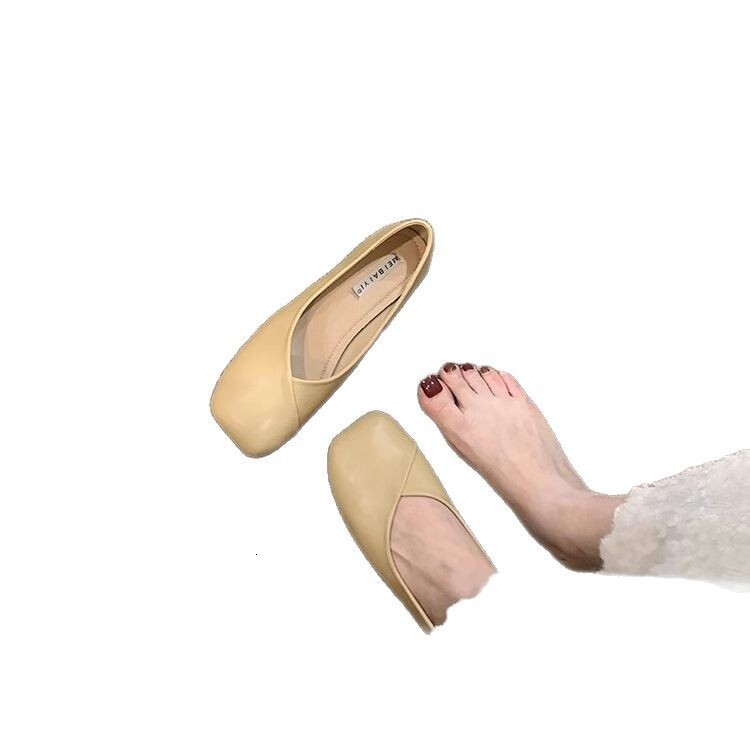 Ddmyoutdoor Ddmyoutdoor Shallow Mouth Grandma For Women Summer New Mary Jane Flat Single Loafers Gentle Evening Style Shoes Outdoor Outdoor Shoes