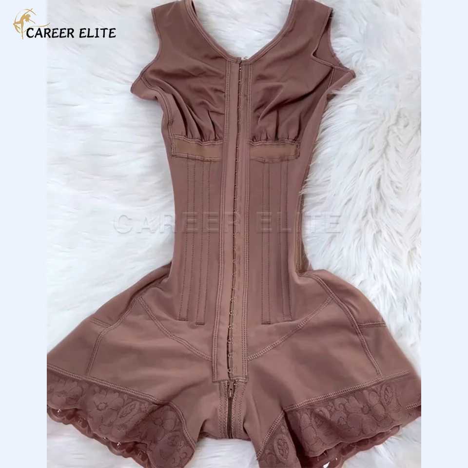Colombian Shapewear Molding Woman Body Shapers Post Surgery Full Body Hourglass Bodysuits Tummy Control Modeling Sheath XJ250614