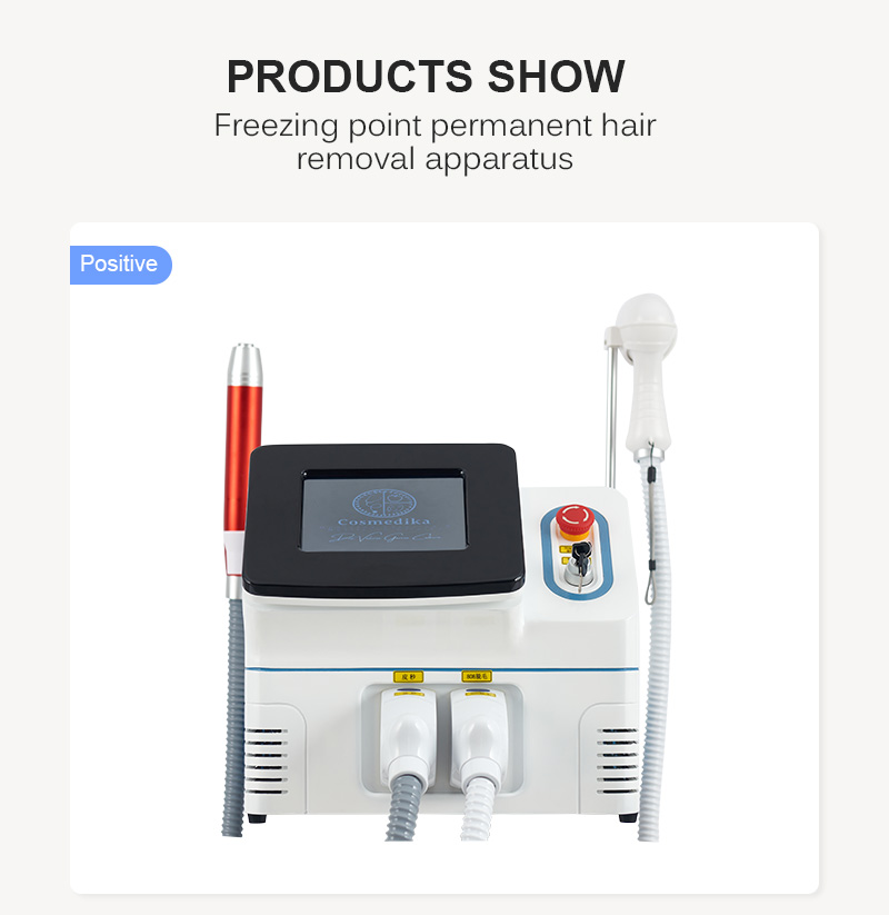 2 in 1 808nm Picosecond Laser Machine Professional Diode Laser Hair Removal Machine Painless Ice Hair Removal Tattoo Removal 3500W