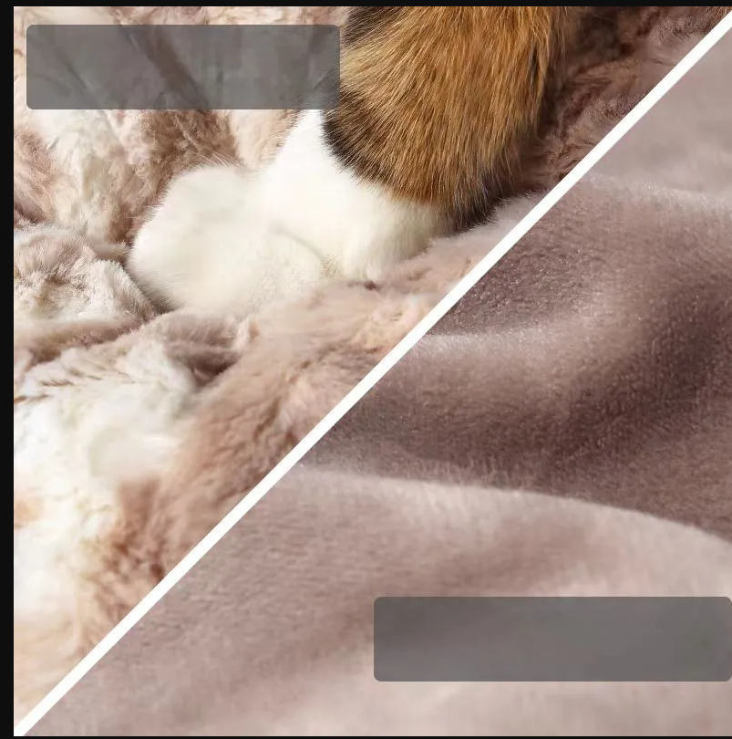 Fluffy plush Dog Cat Pet Sofa Soft calming sofa bed suitable for medium sized small cats and dogs Free shipping