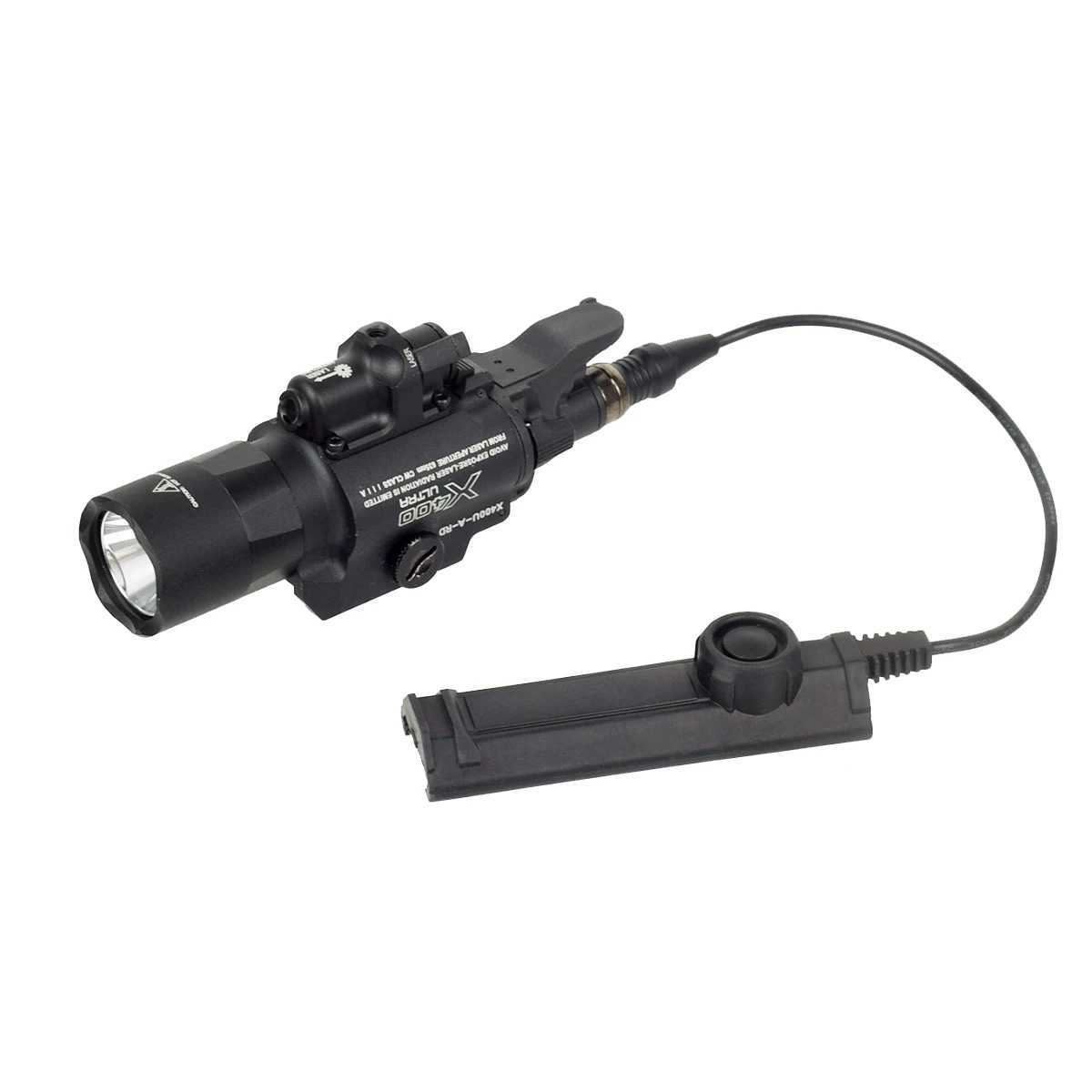 Tactical Remote Dual Switch Assemblies For X300 X400 Series Flashlight Constant Momentary Control Light Torch SwitchXJ250613