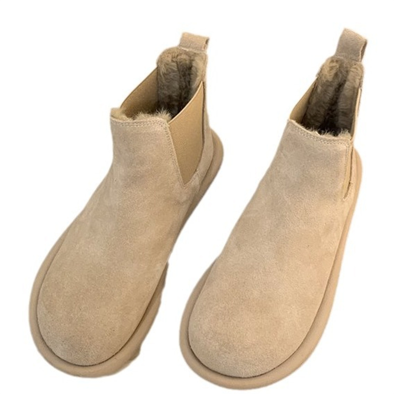 Free shipping 2025 new designer boots fashionable casual fashion warm cotton shoes with plush thickened Martin boots short boots for womens mens