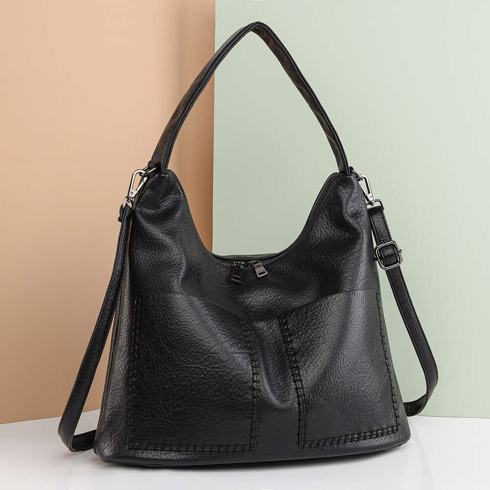 Tote New Casual Women's Fashion Simple Large Capacity Shoulder Lazy Style Underarm Bag