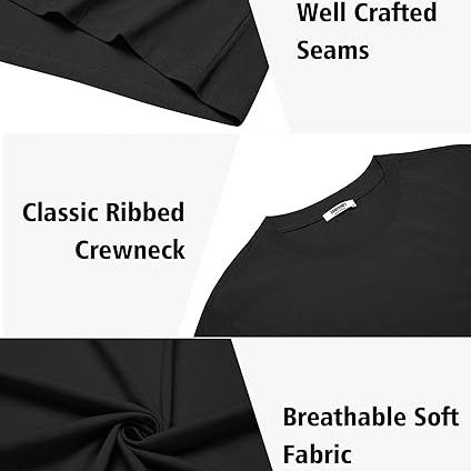 Fashion Men's T-Shirts - Cotton Graphic Tees with No To Racism Graphic T-ShirtCrewneck Casual Ideal for Everyday Wear Tropical Men's Gifts